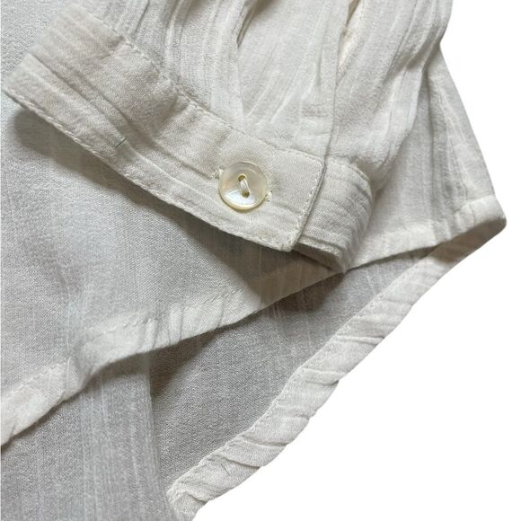 ROPER White Embroidered Women's Top Size XL - Picture 5 of 8